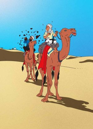 پازل شیشه‌ای تن‌تن در سرزمین طلای سیاه